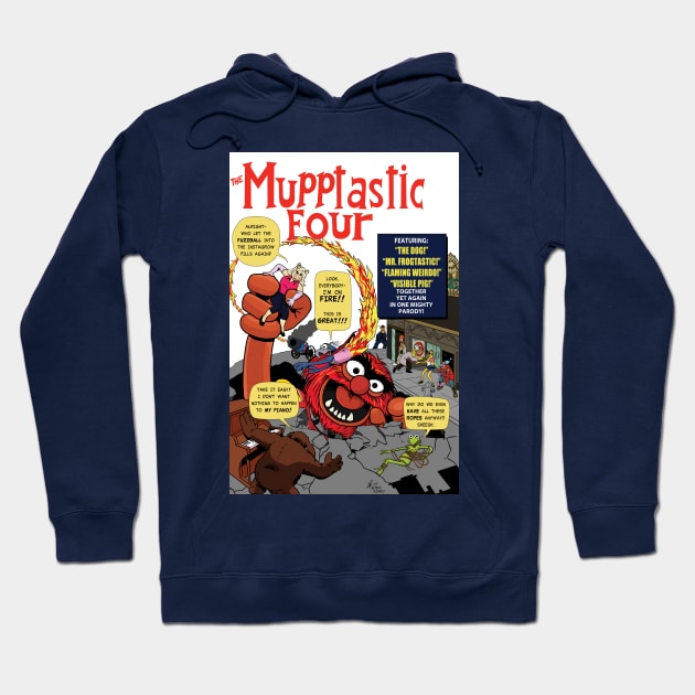 Mupptastic Four Hoodie by ryankingart